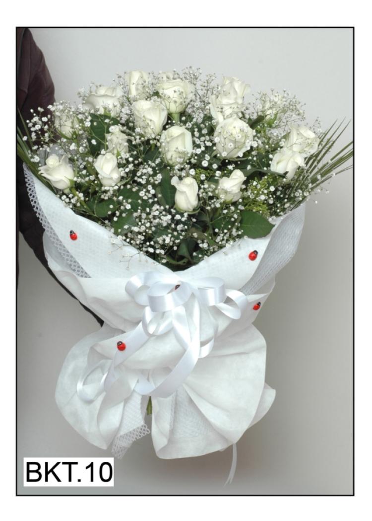 BKT 10 19 BEYAZ GÜL 950 TL